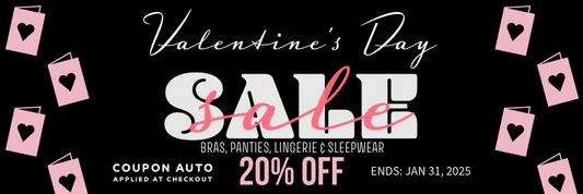 Valentine's Day Sale at Mademoiselle's Boudoir