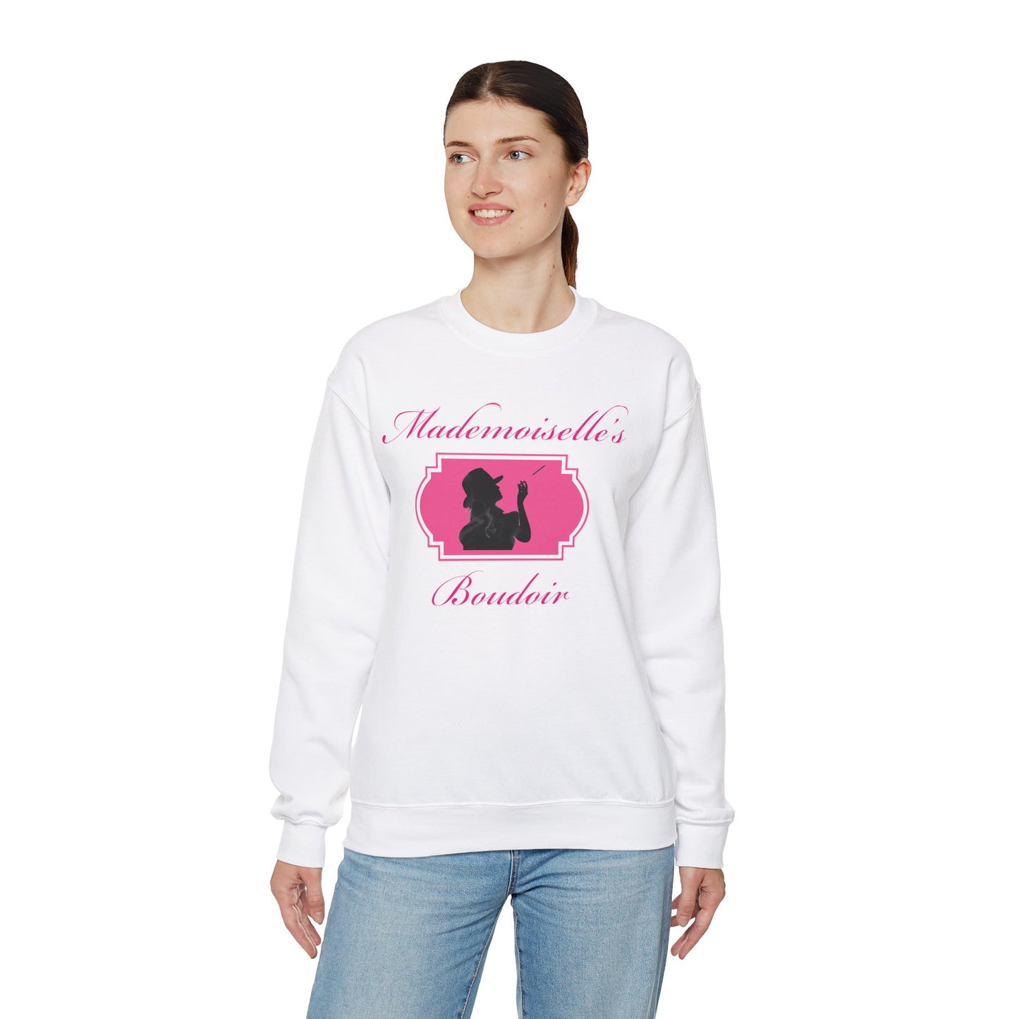 Sweat-shirt à col rond Boudoir Heavy Blend™ de Mademoiselle 