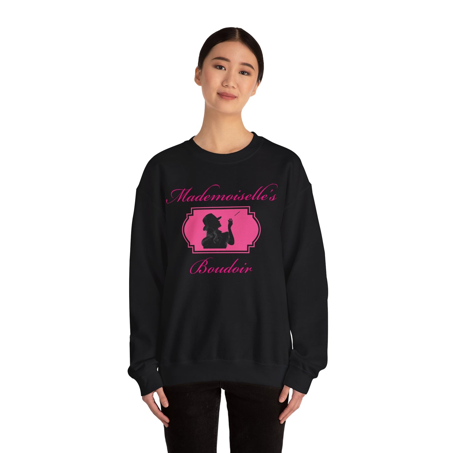 Sweat-shirt à col rond Boudoir Heavy Blend™ de Mademoiselle 