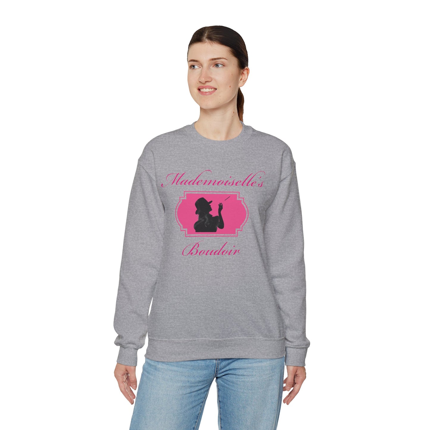 Sweat-shirt à col rond Boudoir Heavy Blend™ de Mademoiselle 