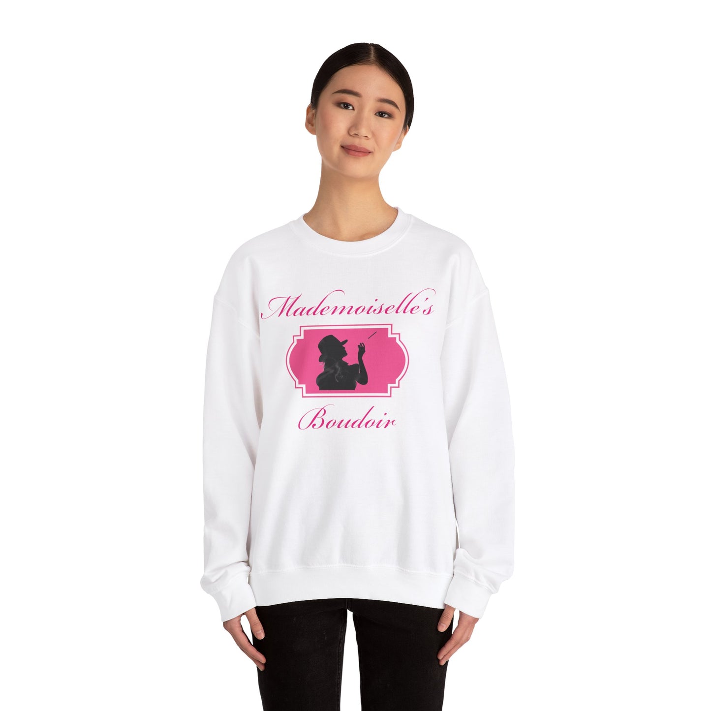 Sweat-shirt à col rond Boudoir Heavy Blend™ de Mademoiselle 