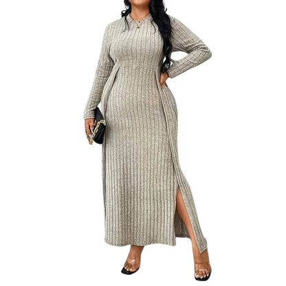 Knitted Long Sleeve Dress