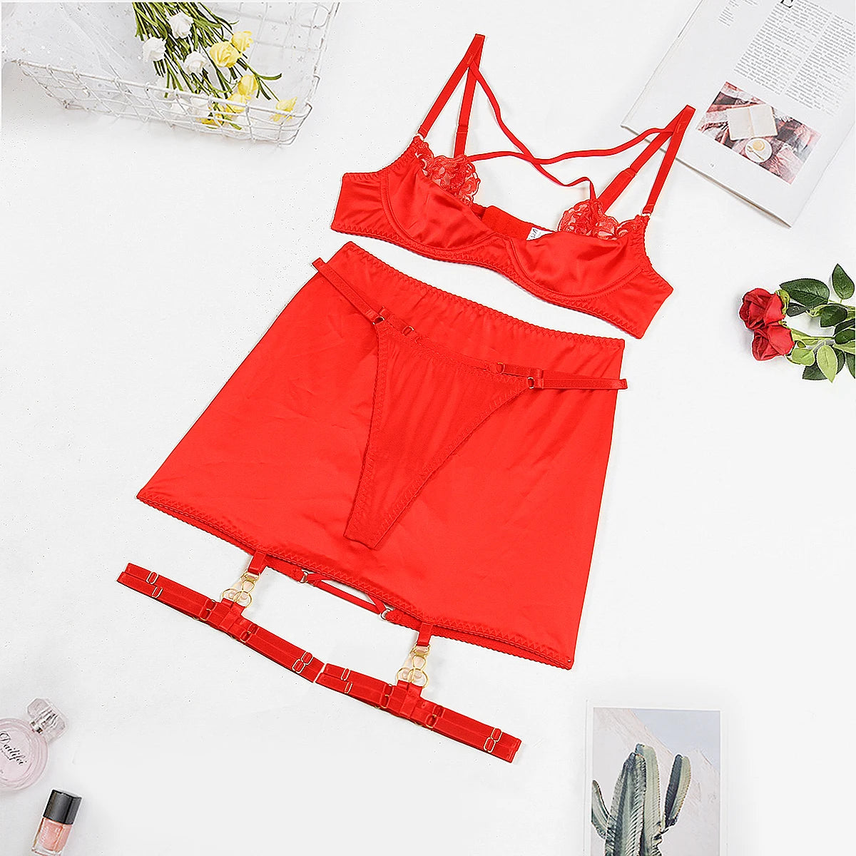 Scarlet Seduction Set