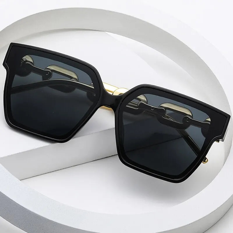 Rectangle Vintage UV400 Sunglasses