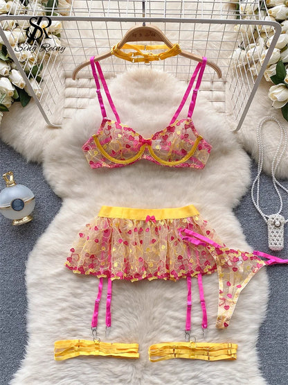 Sweetheart Lace Set