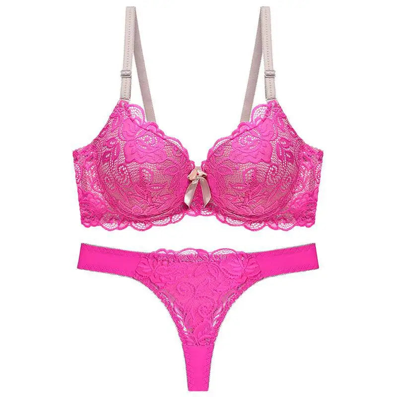 Bubblegum Bliss Bra & Thong Set