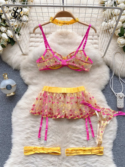 Sweetheart Lace Set