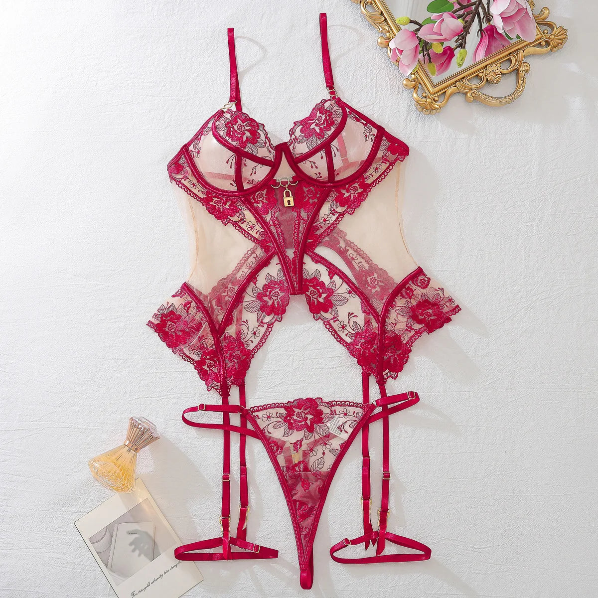 Amour Affair Lingerie Set