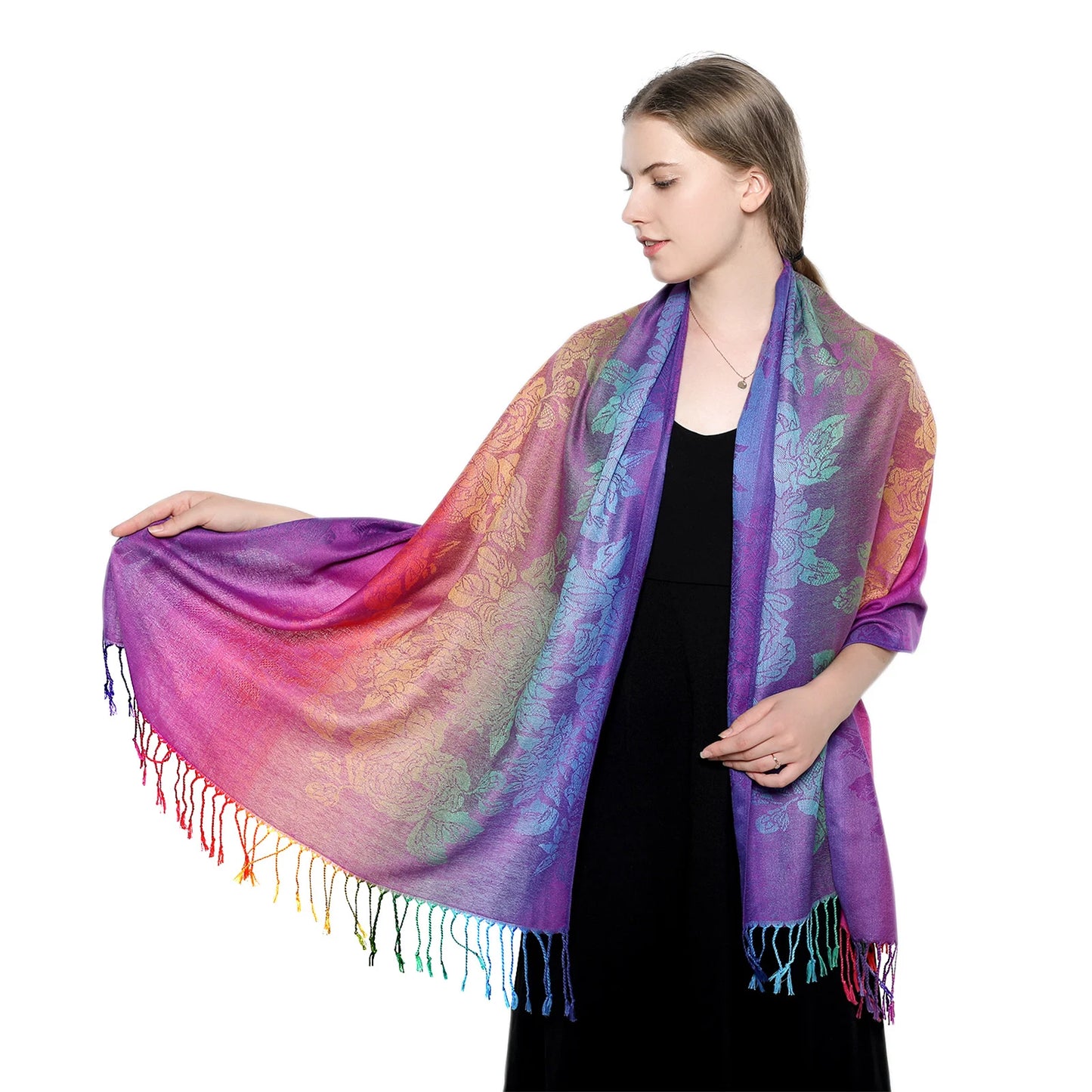 Colorful Pashmina Shawl