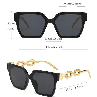 Rectangle Vintage UV400 Sunglasses