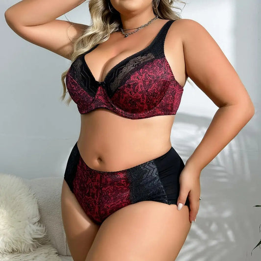 Rose Bra Panty Set