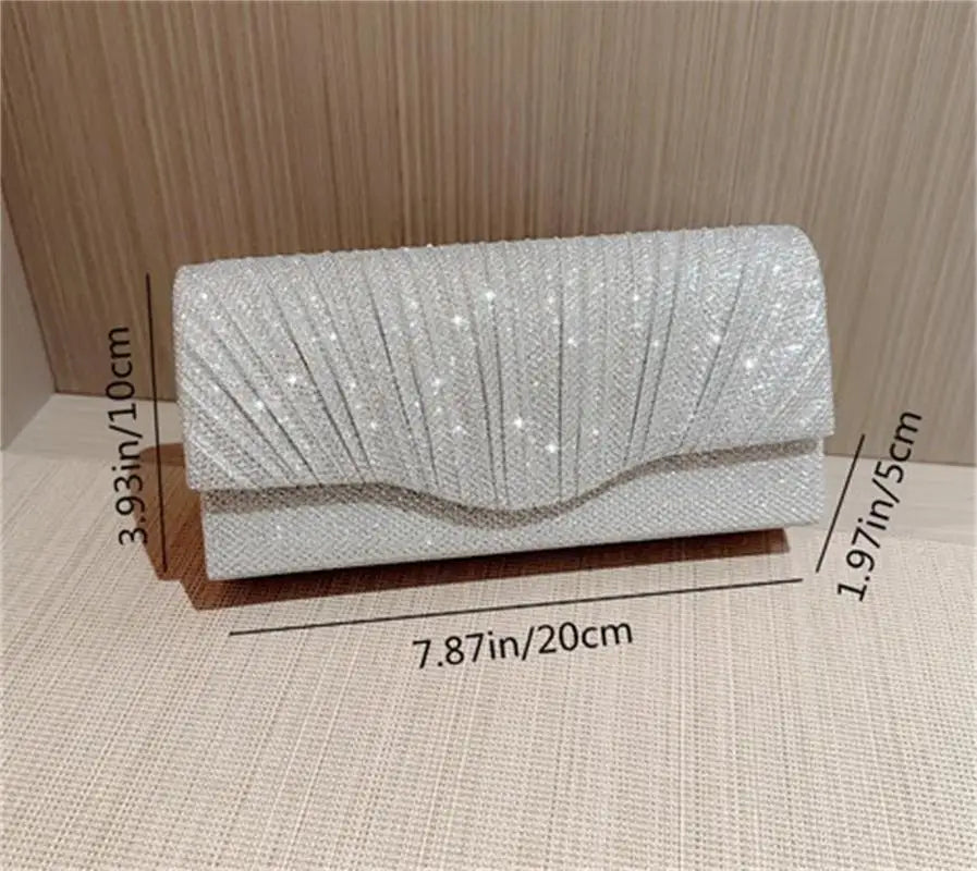 Glitter Clutch Bag