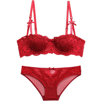 Passion Bloom Jacquard Set